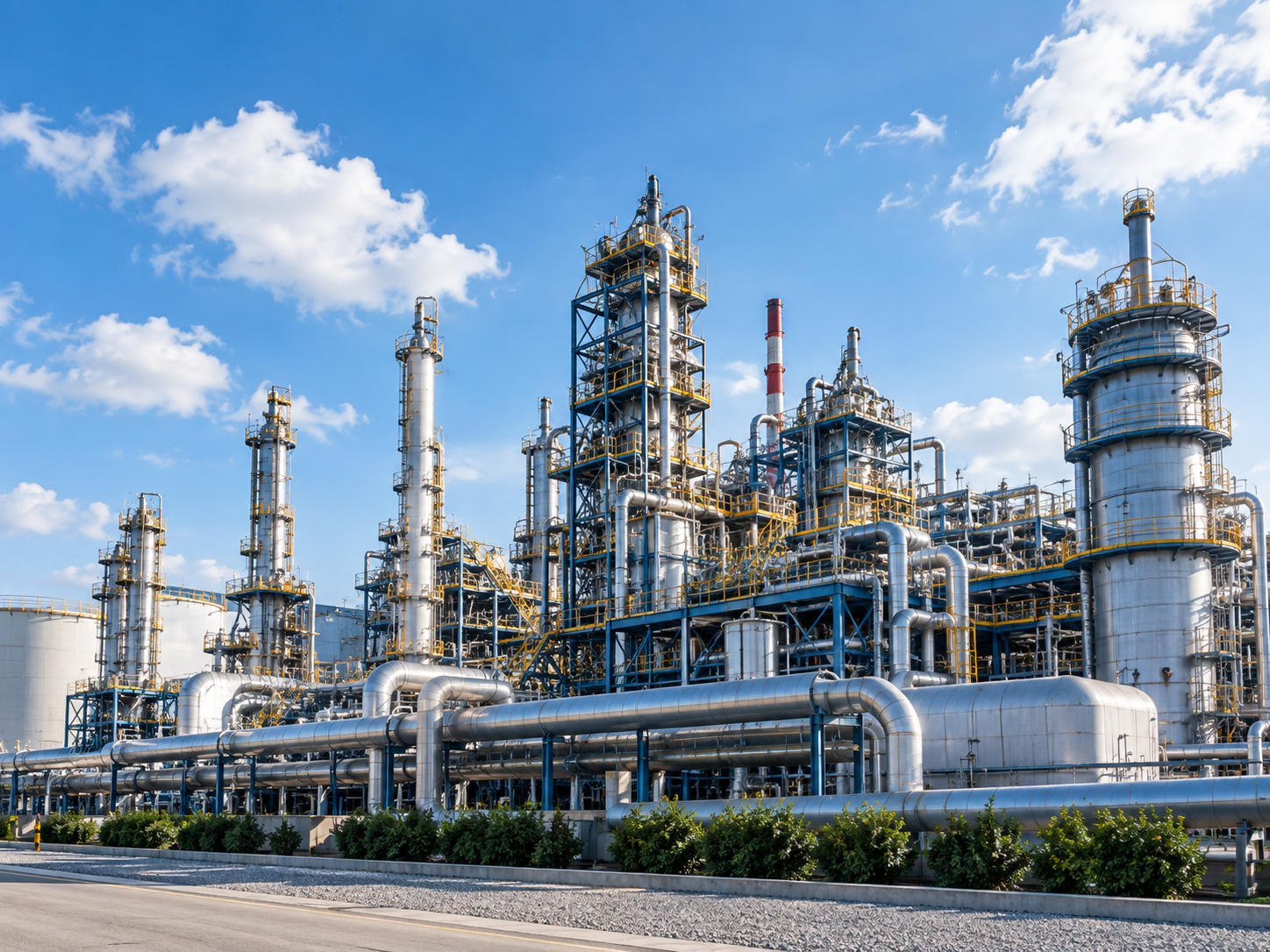 Installations d’un site industriel.